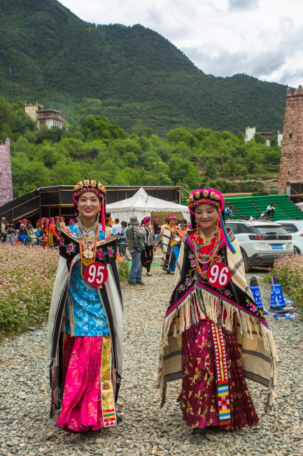 69 丹巴山地节选美  2019年5月19日四川甘孜山地旅游文化节美人谷