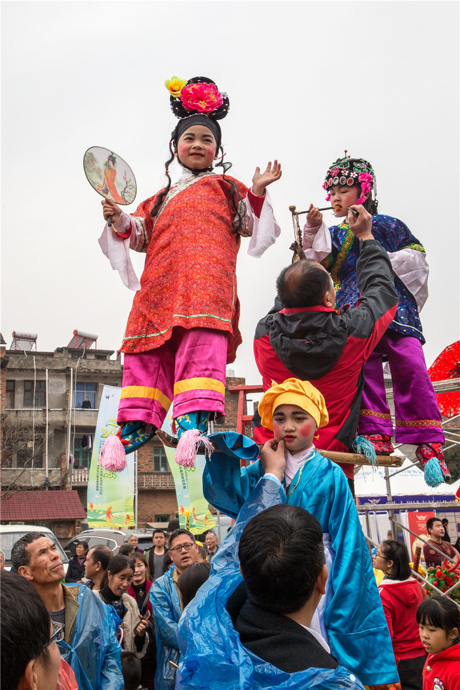 《传承》出彩的非遗节目—黄阳司扎故事,后继有人,表演精彩,吸引八方