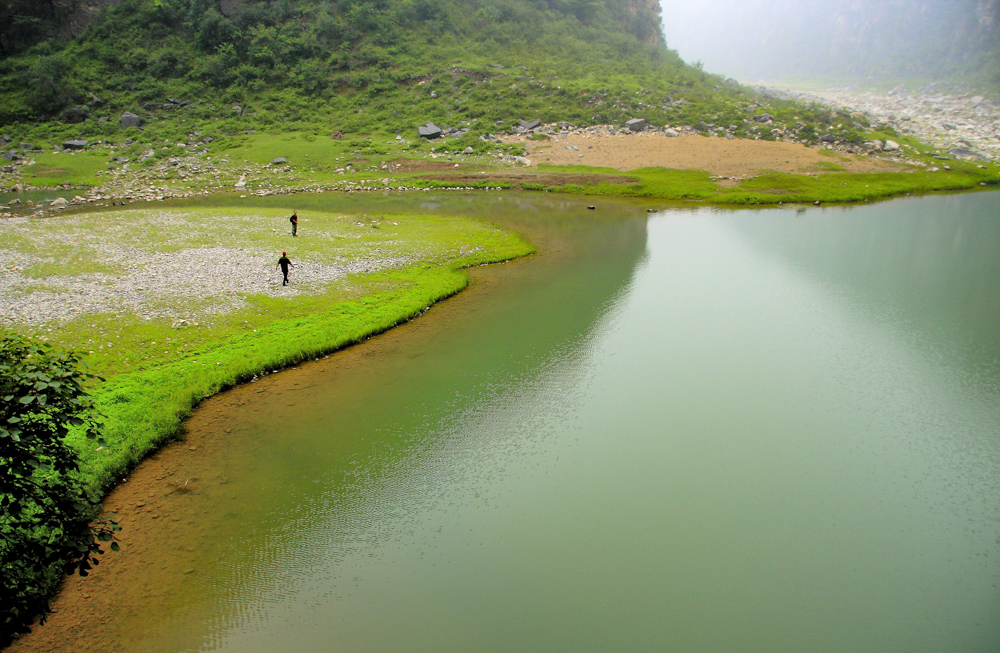 沁河风光-第三届天鹅之城—中国三门峡自然生态国际